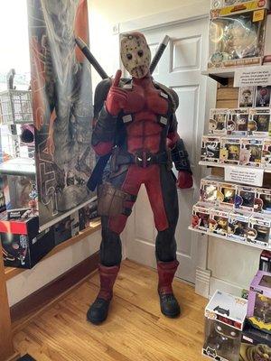 Life-sized Deadpool. OMG!