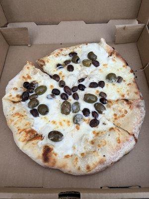 Bianco with olives