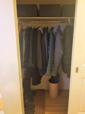 Front Hall Closet