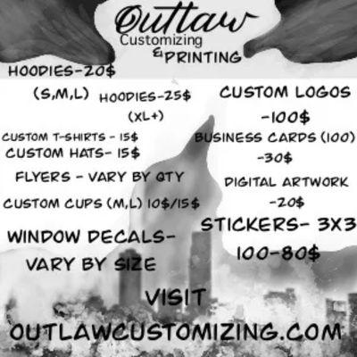 Outlaw Customizing & Printing