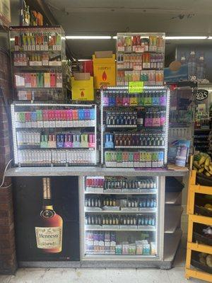 Vape, puff display