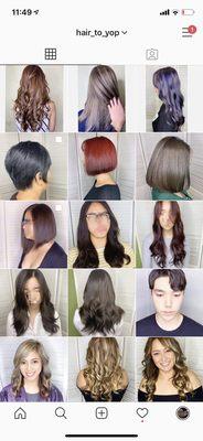 Instagram #hairtoyop