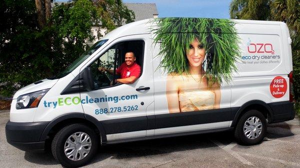 Free Pick-up and Delivery Service throughout Palm Beach County.