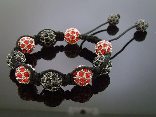 Shamballa - CZ bracelet at aquacrown.com