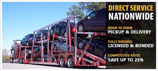 Door to Door Auto Transport, Open Auto Transport