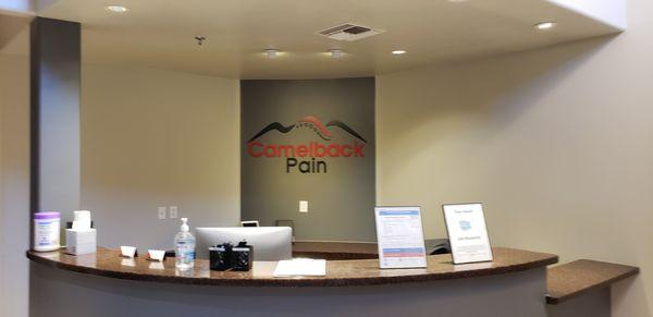 Camelback Pain front desk