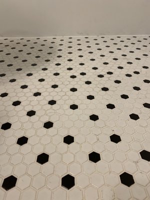 Tile spaced incorrectly- didn't follow pattern