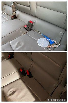 Before and After Interior Detail