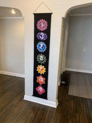 Chakras in waiting room