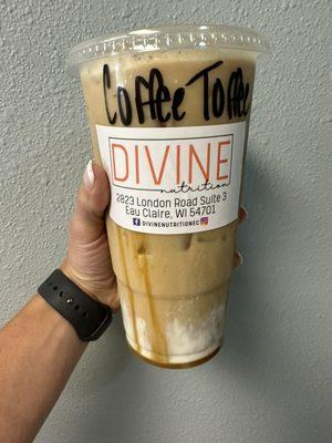 Coffee Toffee Fat Reducing Iced Coffee