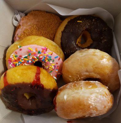 Half-dozen donuts