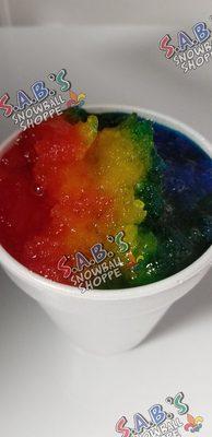 Rainbow Snowball