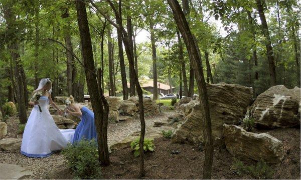 Secluded Indiana Outdoor Wedding in the Forest