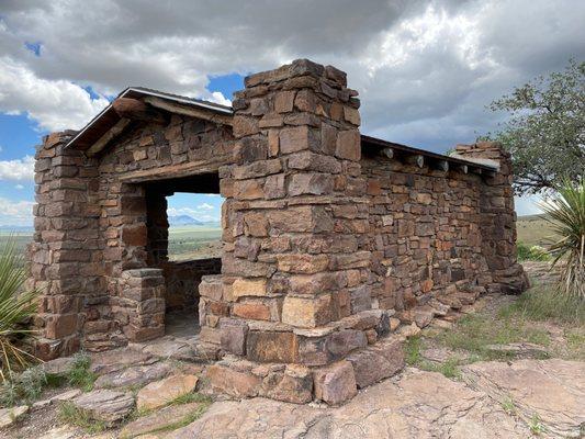 Original CCC overlook building.