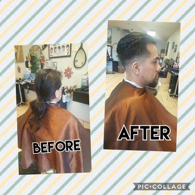 Before and after by Ginger!