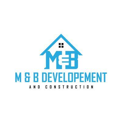 M&B Development and Construction Logo