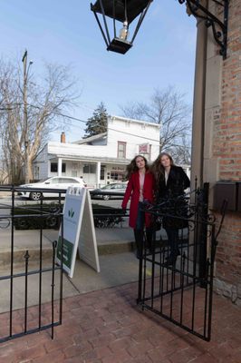 Enter through Frankfort's Iconic Wrought Iron Gate.