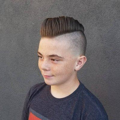 Undercut pomp by Serena Baker