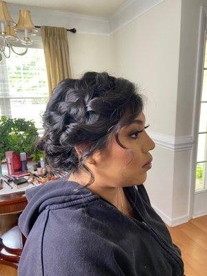 up-do hairstyle