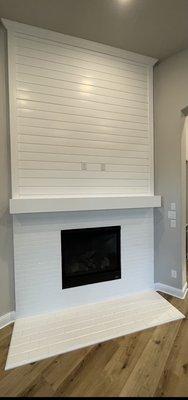 Fireplace makeover