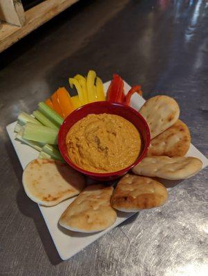 Roasted Red Pepper Hummus