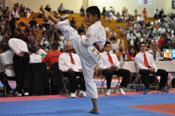 PTTC student at the USAT 2012 Southern Californa State Championships