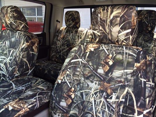 2015 Dodge Ram 1500 Realtree Max-4 Camo Custom Seat Covers