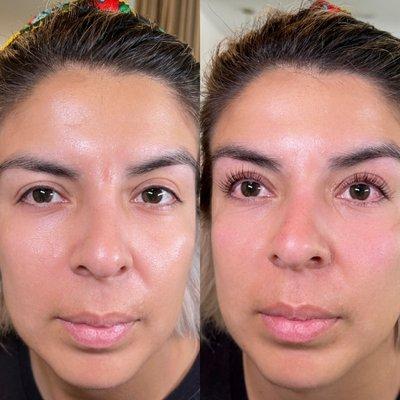 Keratin Lash Lift + Tint