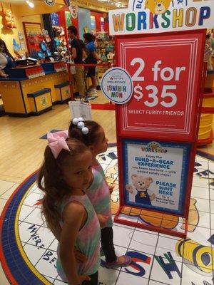 Time to get a build a bear!