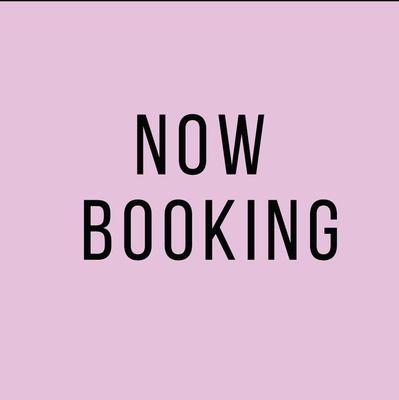 Book your appointment now!