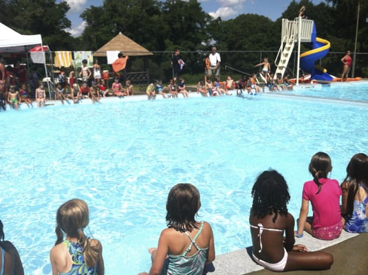 Beautiful pool at Pilgrim Day Camp