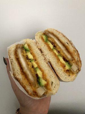 6. Chicken Cutlet ABC Sandwich (best on the menu, serious sandwich artistry)