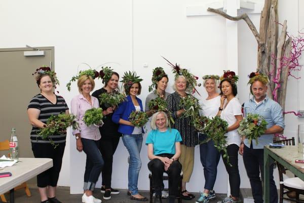 Floral Design Workshop with Francoise Weeks at out studio