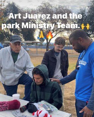 Homeless Ministry @ MLK Park every Saturday