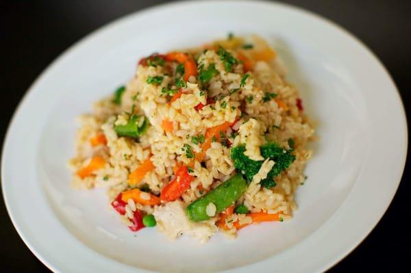 Heathy fried rice