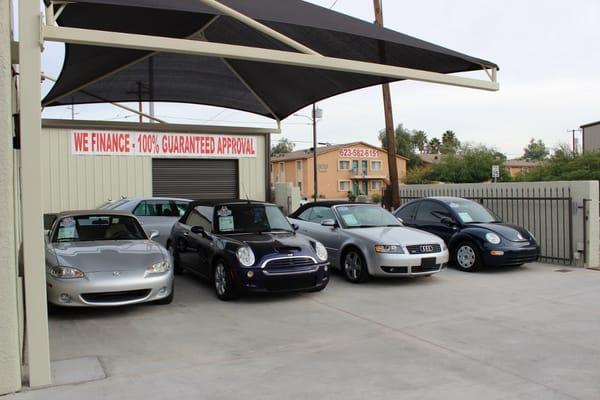 Most of our inventory is priced between $4,995 and $9,995.