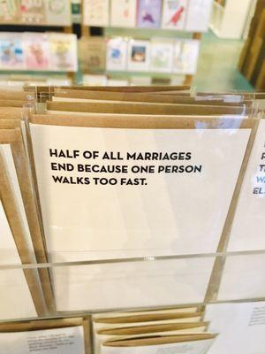 Honest greeting cards