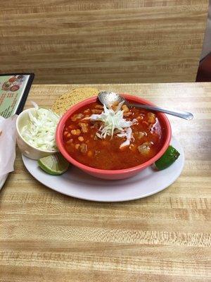 Pozole de puerco