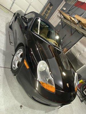 1999 Porsche after the great detailing job!