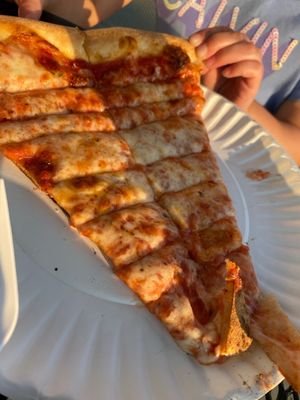 Pizza they cut up for my 4 year old niece