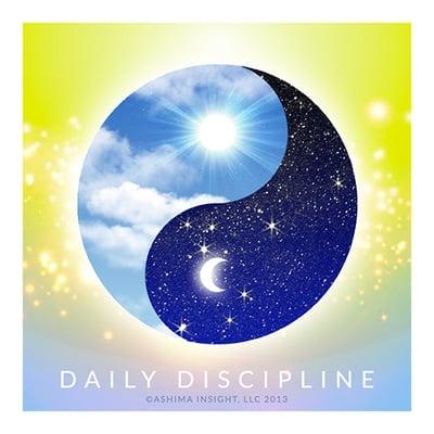 The Daily Discipline is a recorded MP3 of my daily meditation practice. Its designed to bring results.