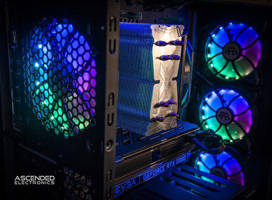 Custom pc with evga graphics card