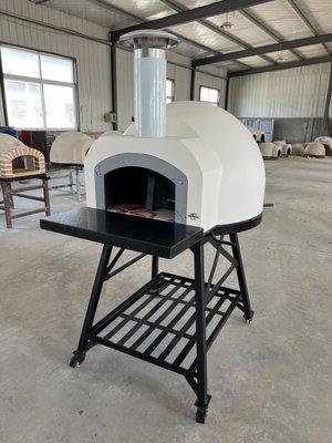 Large selection of wood burning ovens