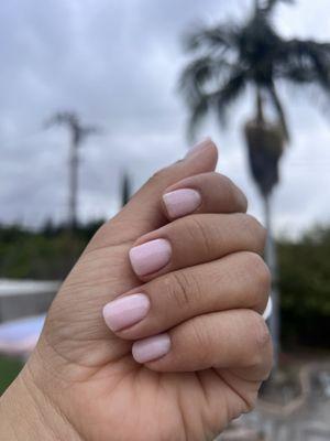 Russian manicure and pedicure was amazing. Karina is helping me start my natural nails erathe goal being to have healthy long nails.