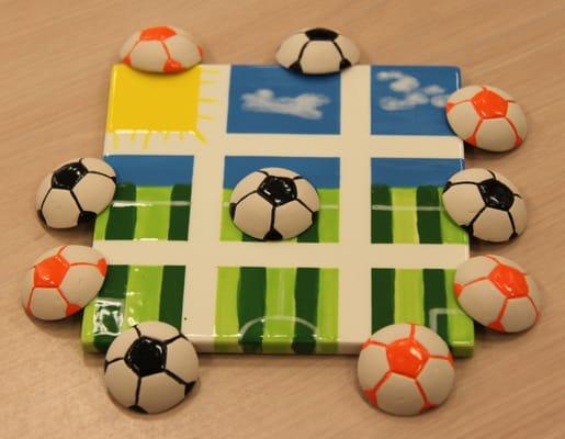 Kid's Summer Art Classes  - Tic Tac Toe