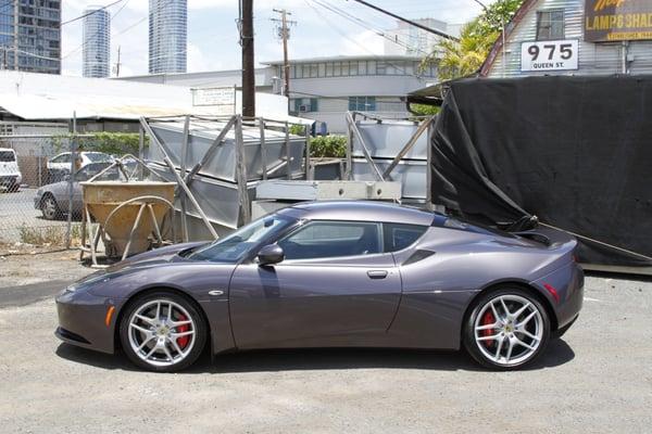 Lotus Evora with CQuartz Finest