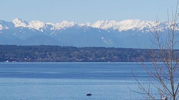 Beautiful sunny Sunday, the Olympic Mtn Range 2of2 (1/9/22)