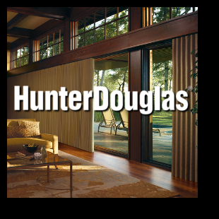 We carry Hunter Douglas products!