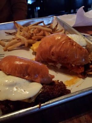 Sloppy Joe with fried egg!