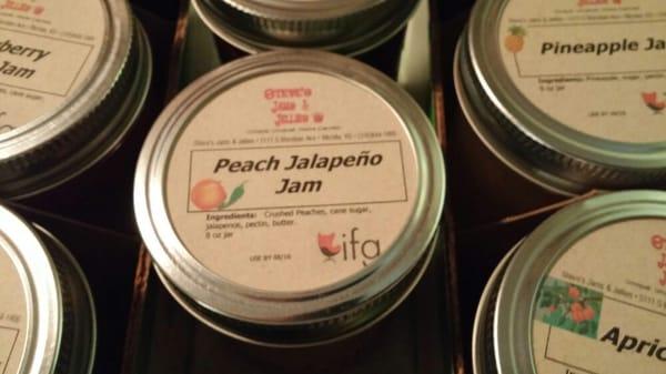 Jams & jellies are great corporate gifts.  Advanced notice with minimum orders for both 8 oz and 3 oz jars.